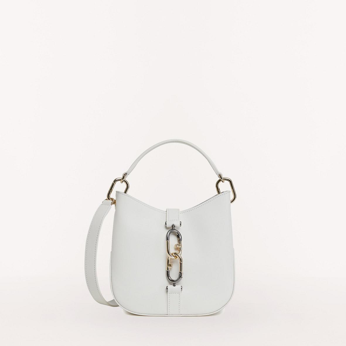 Furla Sirena Tasker Danmark - Mini Tasker Dame Hvide QWE895423